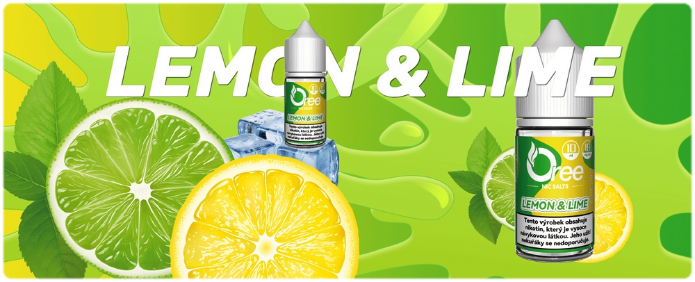 oree lemon lime vaping cz